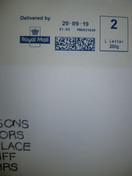 Is postage paid on this?