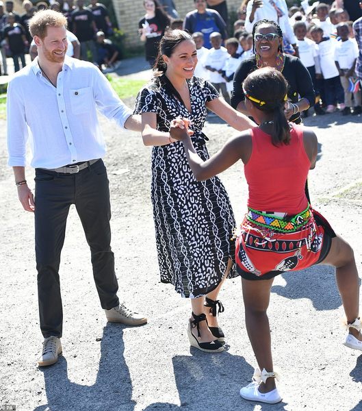 Royal style: the Sussexes in Africa - it's gonna take a lot to drag us away from them...