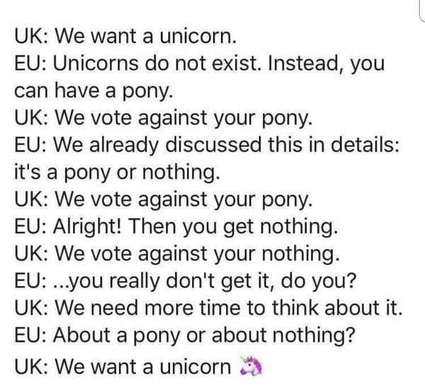 Am I missing something? Its the EU that don't want to do a deal, not the UK so why all the flack to Boris?