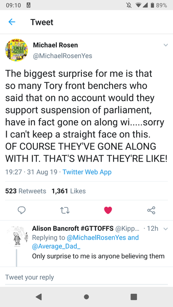 So Johnson has 30 days to come up with an alternative to the backstop......