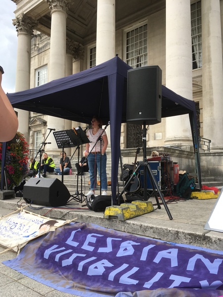 Lesbian Strength March and Rally in Leeds on 7 September 2019