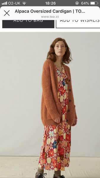 A Cardigan like this please!