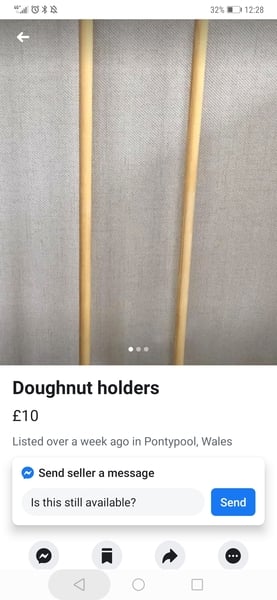 To start another shit for sale on Facebook thread?