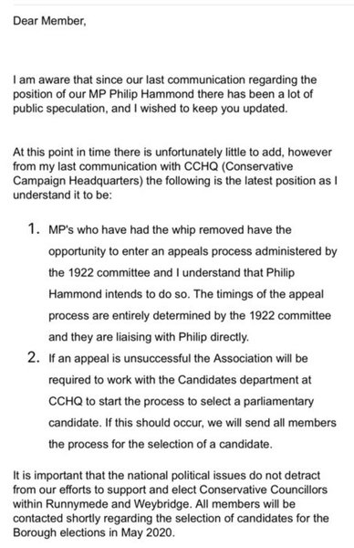 Westminstenders: "I don't give a flying flamingo"