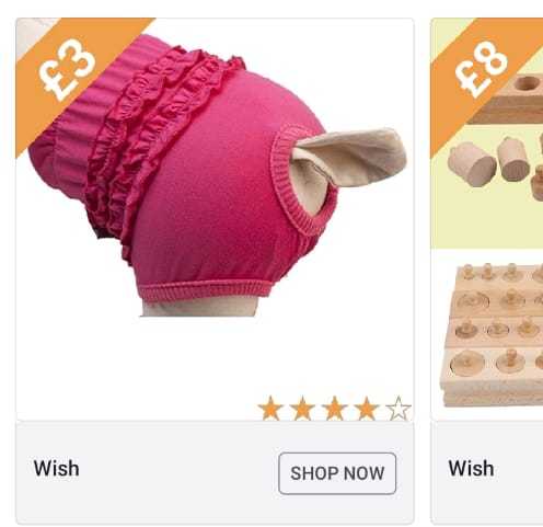 WTF is Wish trying to sell me?