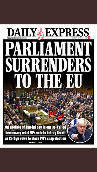 Westminstenders: The House Is On Fire