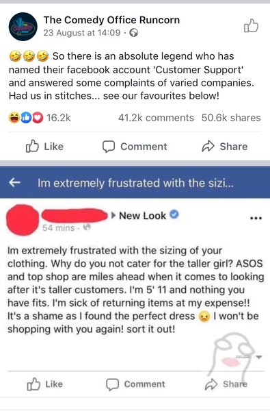 I really want this response from Asda to be sarcastic