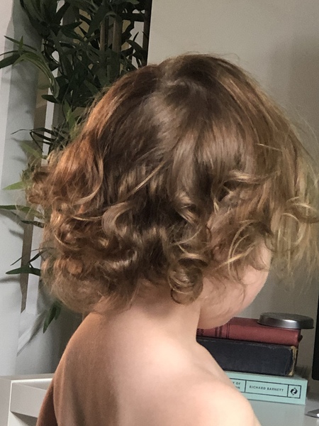 Will dds curls come back if I get her hair cut?