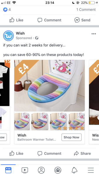 WTF is Wish trying to sell me?