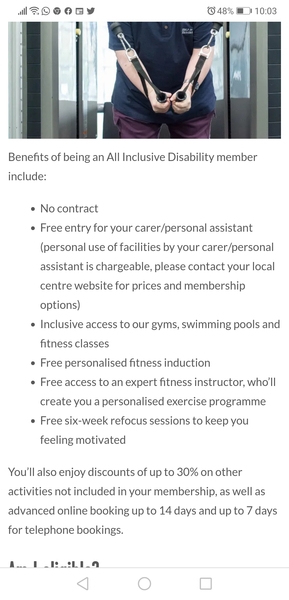 Are you very overweight and go to the gym? Please come talk to me.