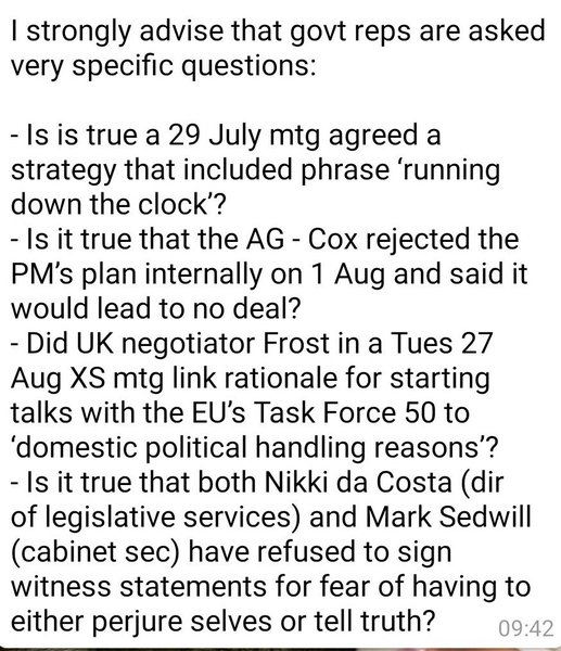 Westminstenders: Skullduggery Fatigue