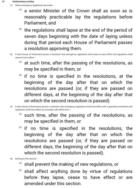 Westminstenders: The Rule of Law