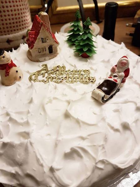 If you make your own Christmas cake