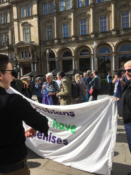 Lesbian Strength March and Rally in Leeds on 7 September 2019
