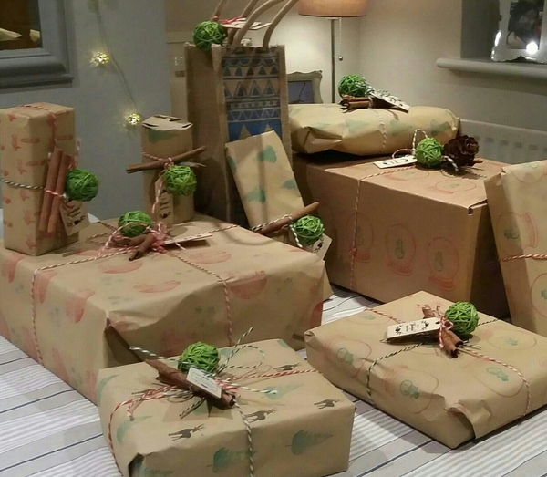 To boycott wrapping paper this Christmas ?