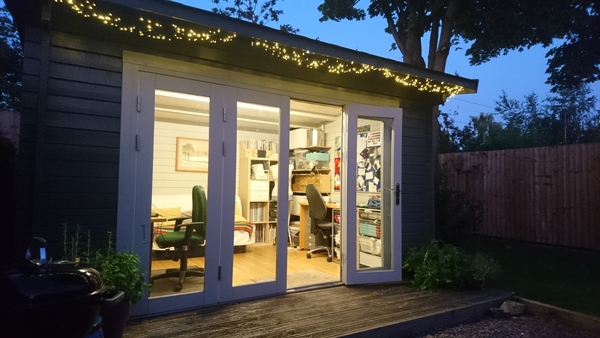 Has anyone built a garden building to use as a study/spare room