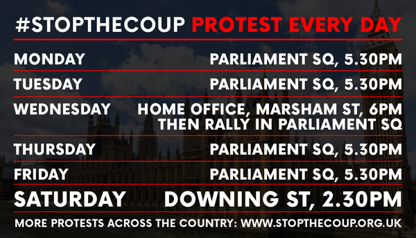 Protests against Brexit.*title edited by MNHQ at OP's request*