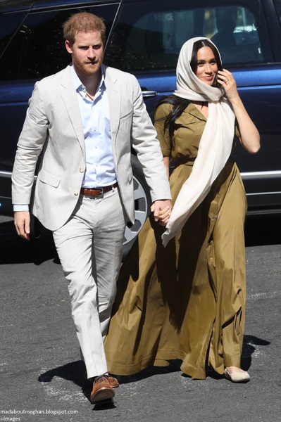 Royal style: the Sussexes in Africa - it's gonna take a lot to drag us away from them...