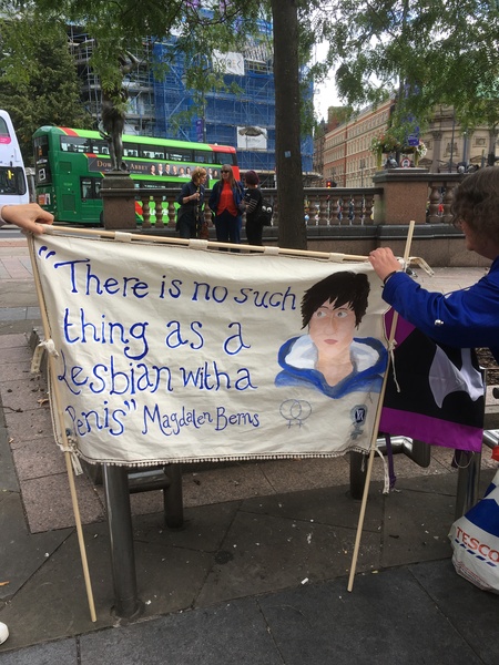 Lesbian Strength March and Rally in Leeds on 7 September 2019