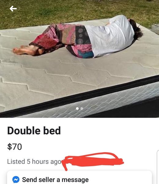To start another shit for sale on Facebook thread?