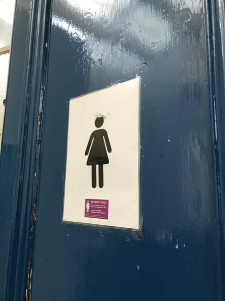 Sticker Woman strikes again!
