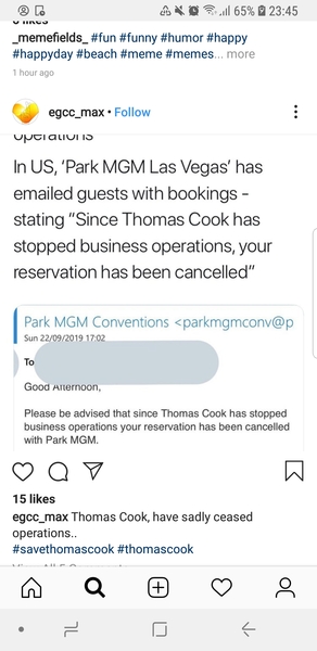 Thomas Cook - looks like that's the end