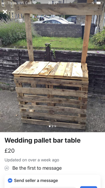 To start another shit for sale on Facebook thread?