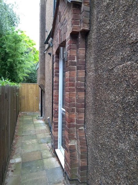 Security lighting for side-access alley? Recommendations please.