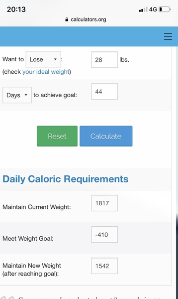 Can someone clever explain this? (Calories and maths)