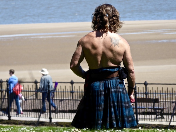 Girls wearing skirts not allowed into school - could only be Brighton