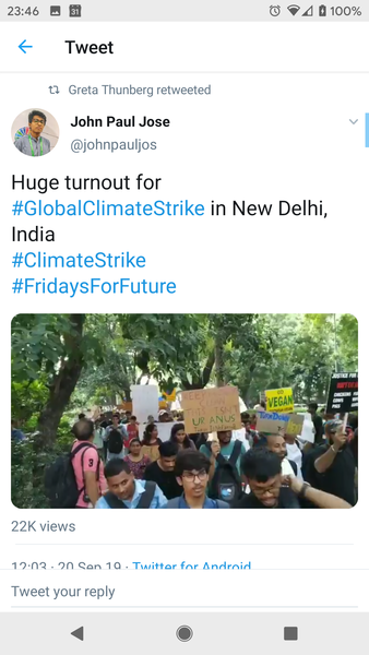 To wonder if school children understand the concept of a (climate) strike