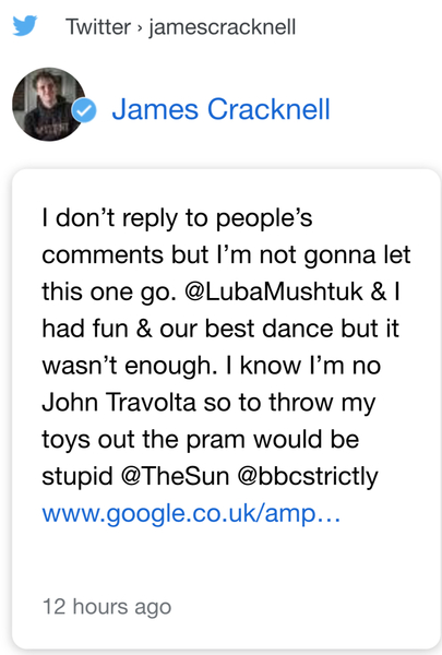 That Samba and all things Strictly 2019 #3