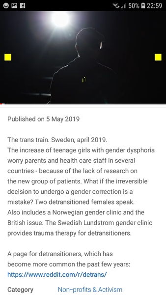 “Detransition Never Happens” ...
