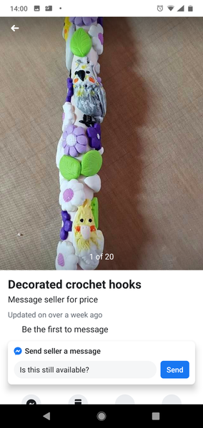 To start another shit for sale on Facebook thread?
