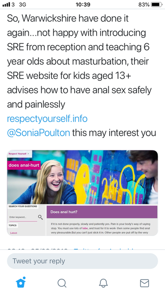 Safeguarding in UK Schools - new Statutory Guidance + existing classroom programme teaching 6yr olds to masturbate