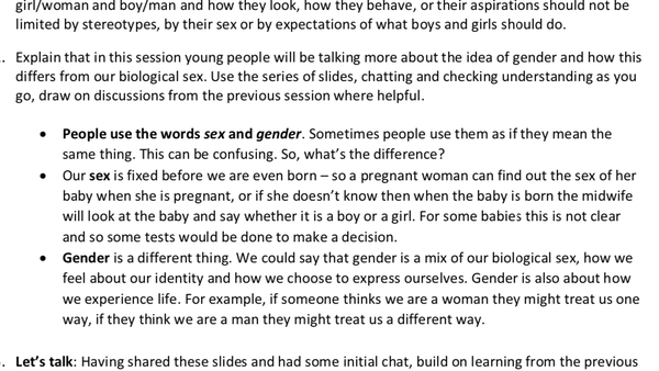 Times article about LGBT teaching in Scottish primary and nurseries