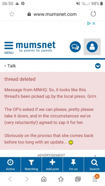 Lost thread....