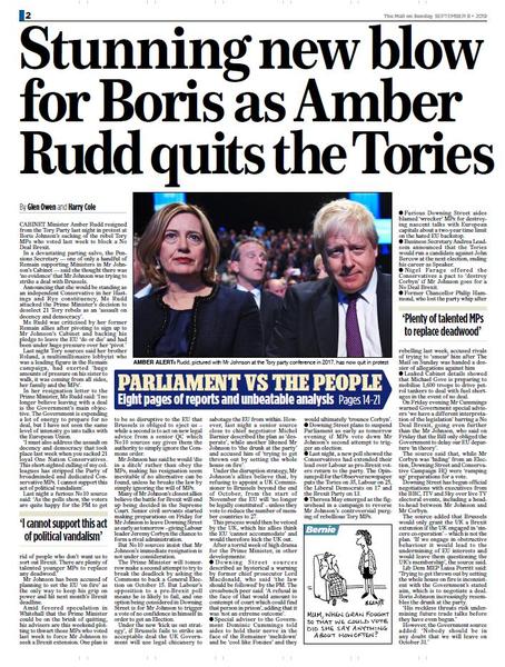 Westministenders: Is Boris  going to give us one ?