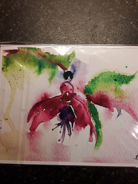 What flower is it? Painting ( photo )