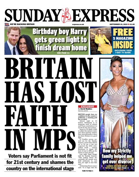 Westminstenders: It's like a bloody aviary