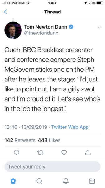 Westminstenders: It's like a bloody aviary