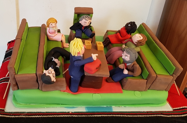 to make Jacob Rees-Mogg out of sugarpaste (and then boast about it)?