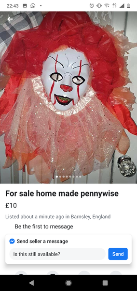 To start another shit for sale on Facebook thread?