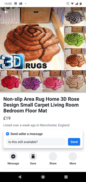 To start another shit for sale on Facebook thread?