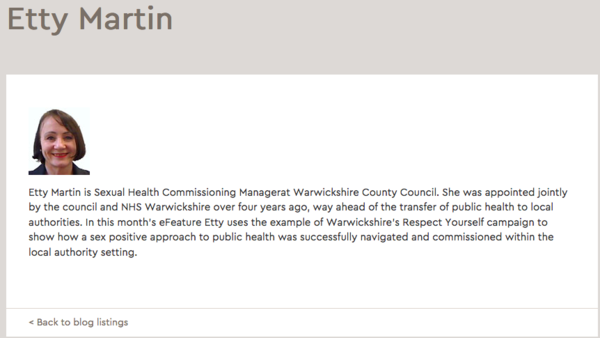 Anal sex for 13 year olds? Warwickshire again...