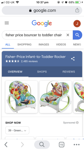 What can I sit 4 month old who has outgrown bouncer in