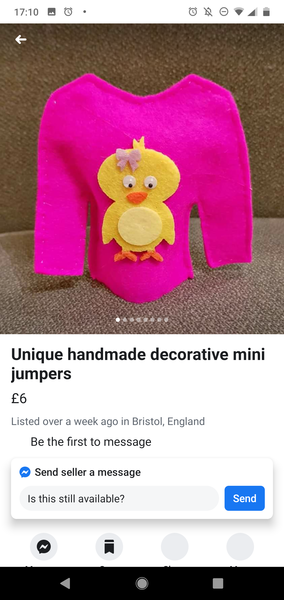 To start another shit for sale on Facebook thread?