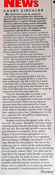 Westminstenders: Constitutional History