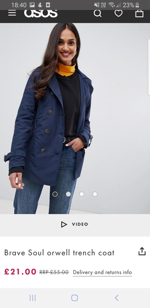 A nice lightweight anorak/trench coat for work?