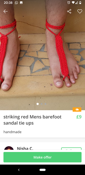 To start another shit for sale on Facebook thread?